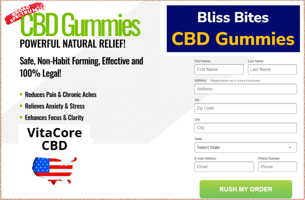 Bliss Bites CBD Gummies Order